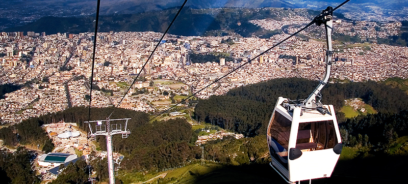 El teleférico de Quito, un pasaporte a las nubes